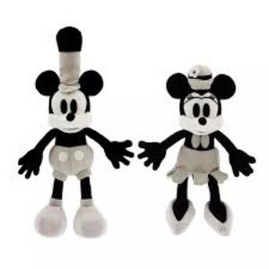 Steamboat Mickey and Minnie 100 Decades Plushies